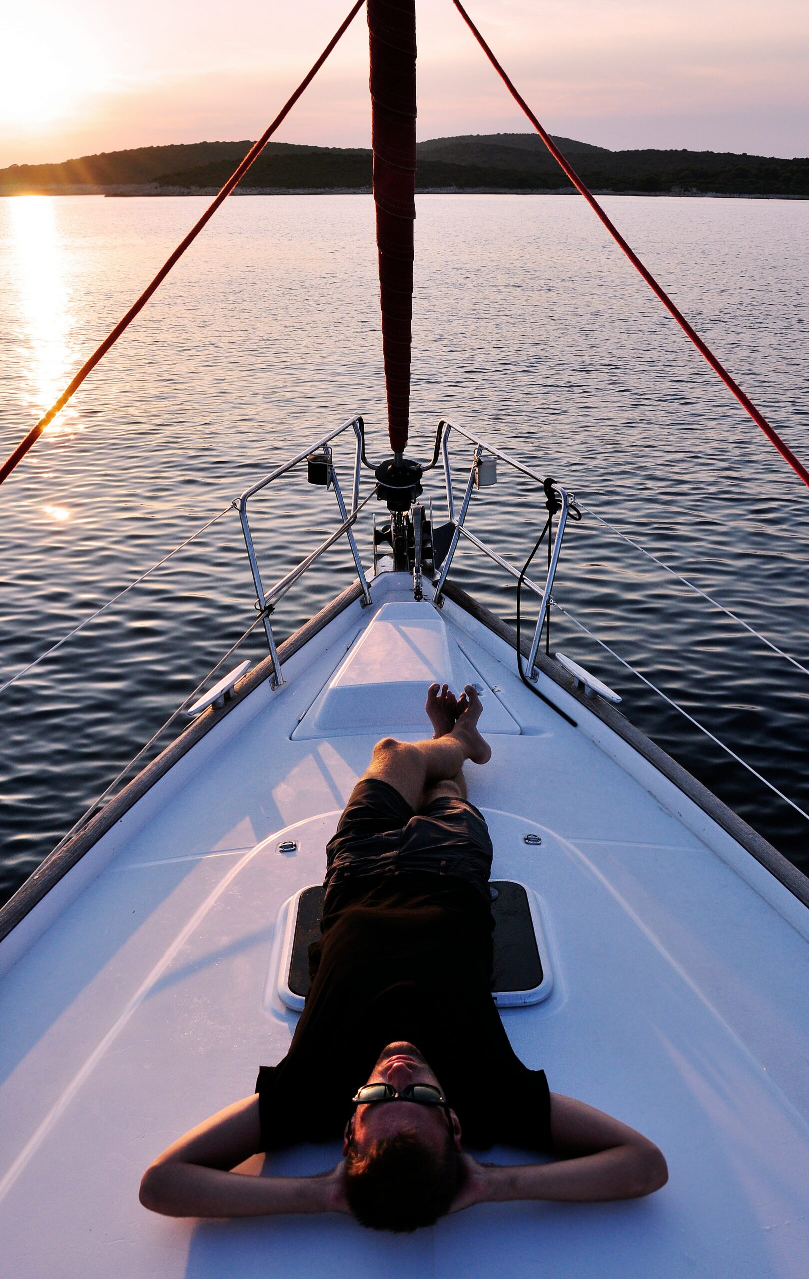 Relaxing in a Luxury yacht charter by Luxiyachts